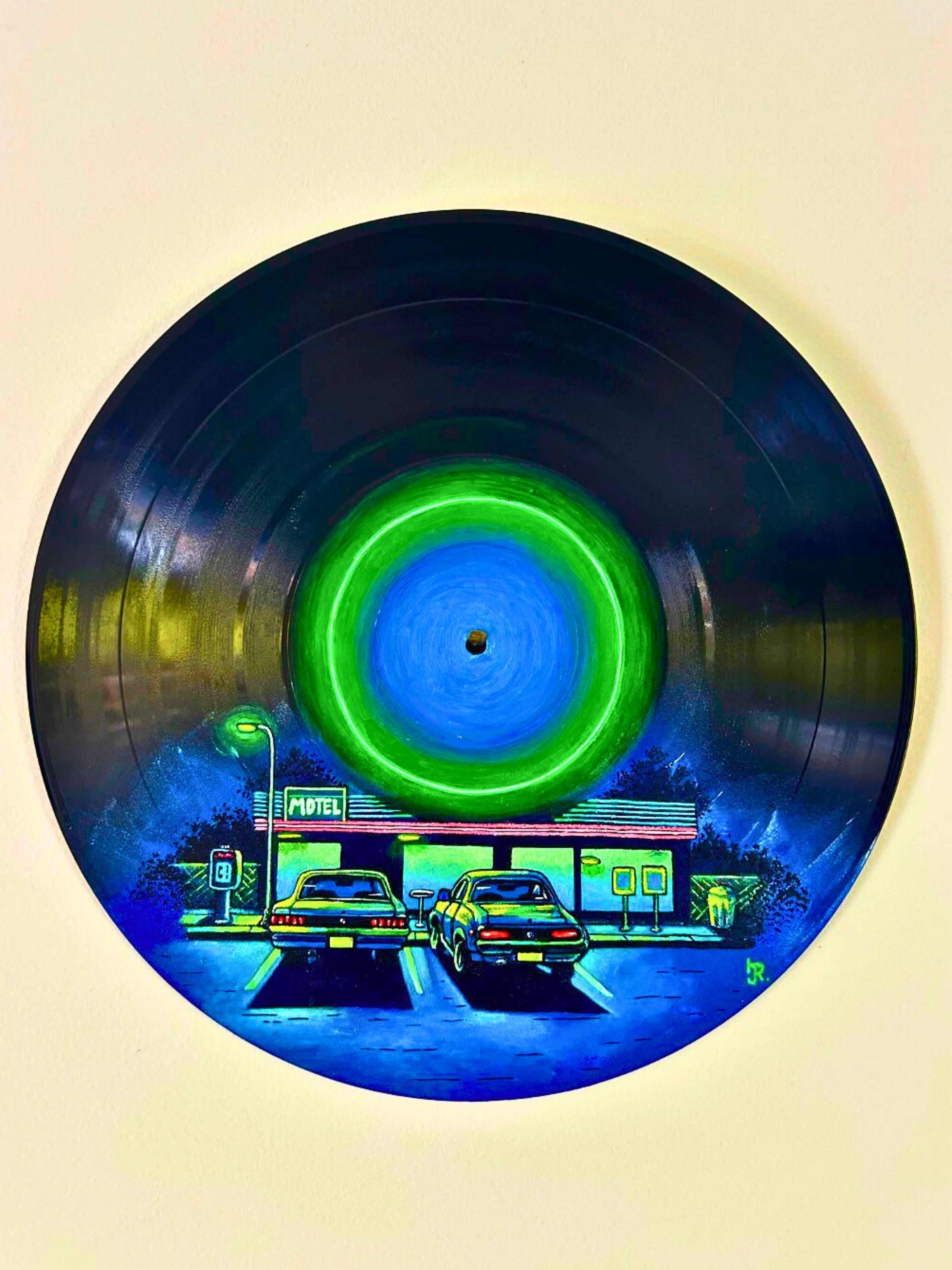 Vinyl Record Paint Party at Paint Cabin Toronto