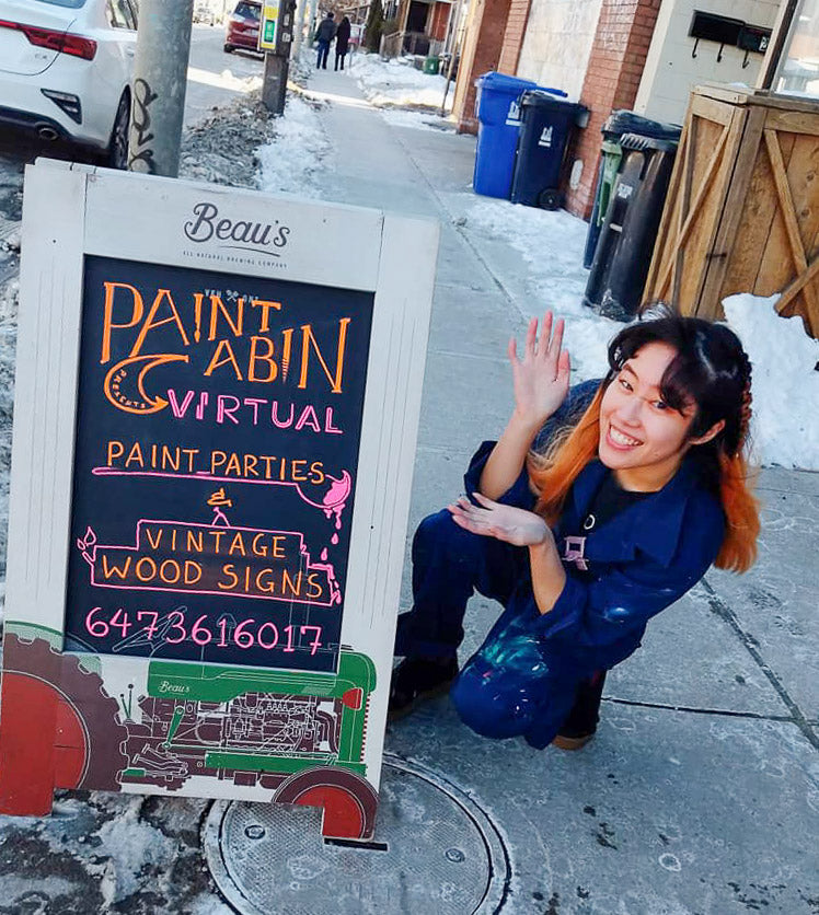 Paint Bar - Drink & Activities in Toronto Paint Cabin