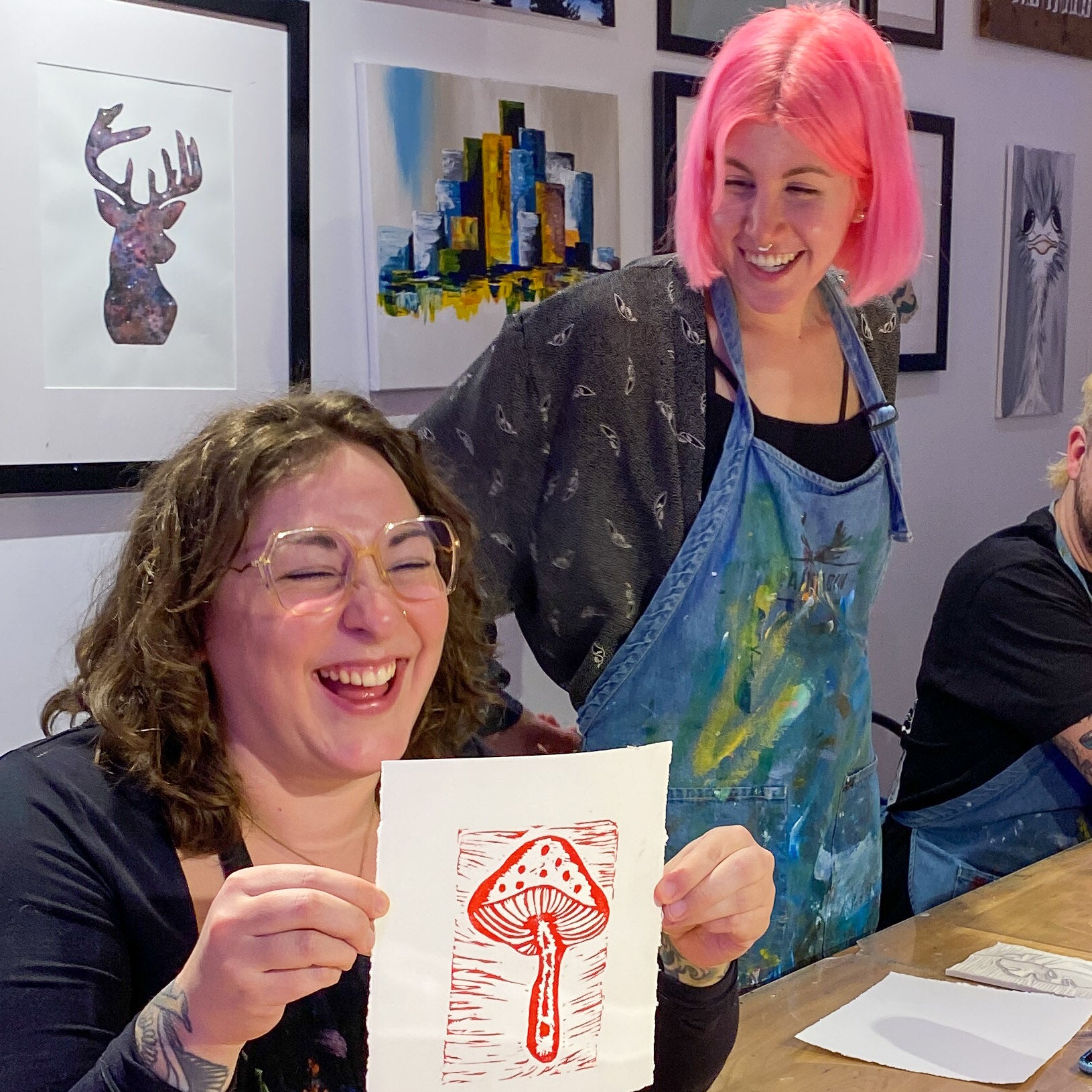 Paint bar & activities