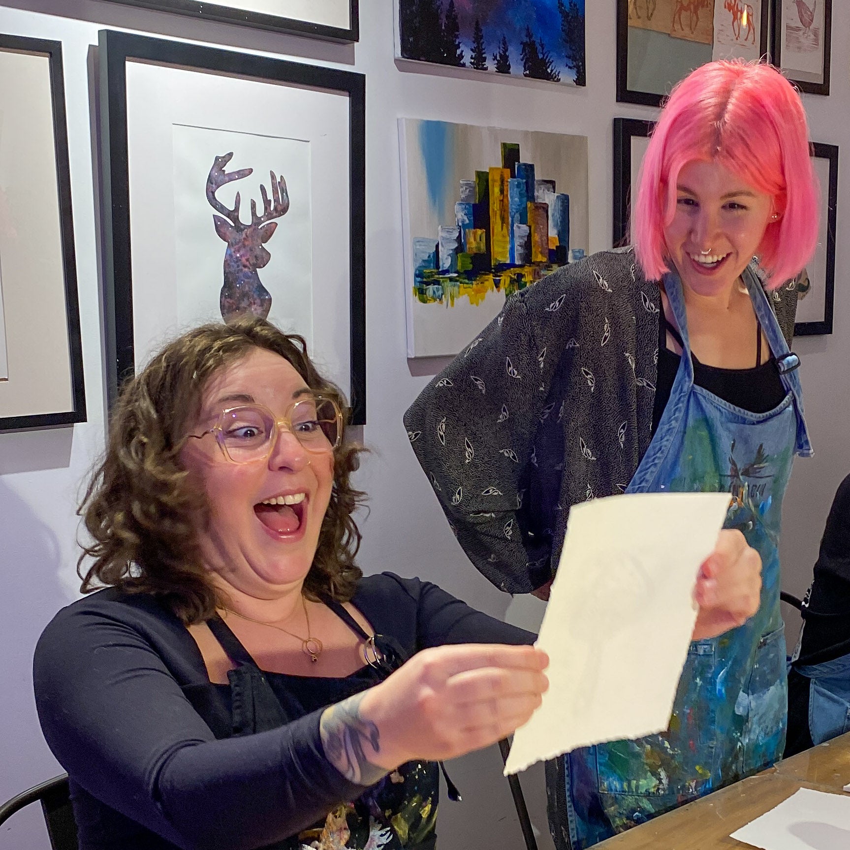 Paint n sip nights toronto - activities & drinks