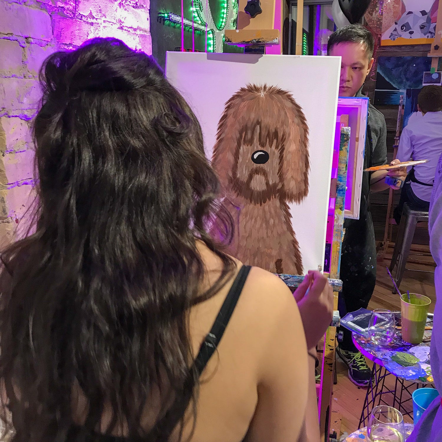 Places to go in Toronto - Paint Cabin Paint & Drink Nights