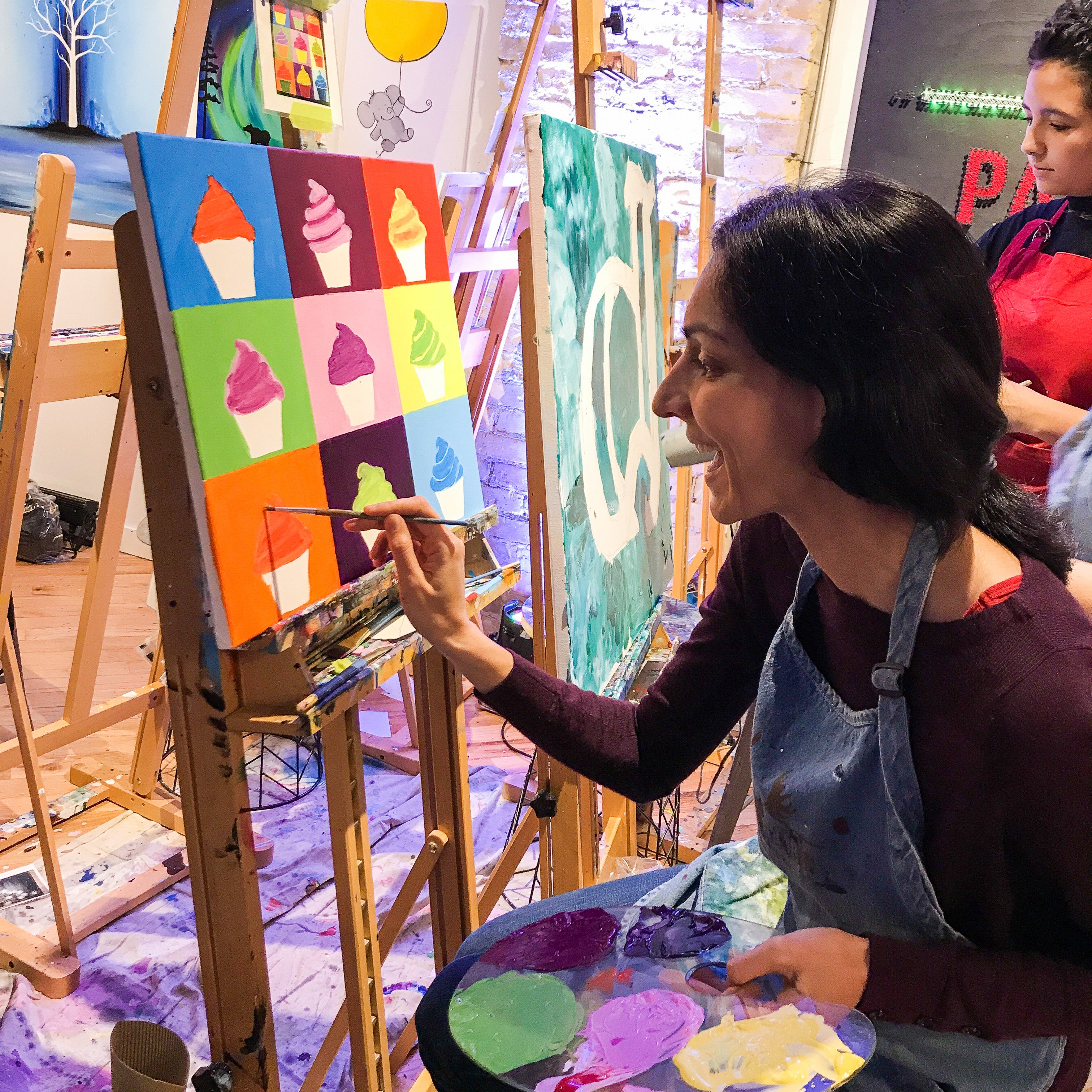 Night Out Ideas in Toronto - Paint & Sip Nights