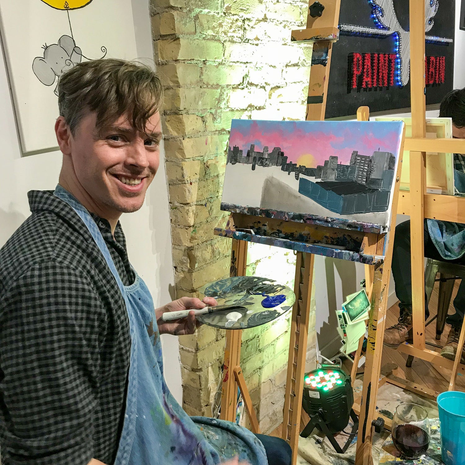 fun activity ideas in toronto - paint parties at paint cabin