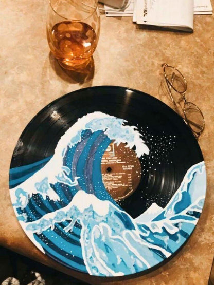 Vinyl Record Paint Party at Paint Cabin Toronto