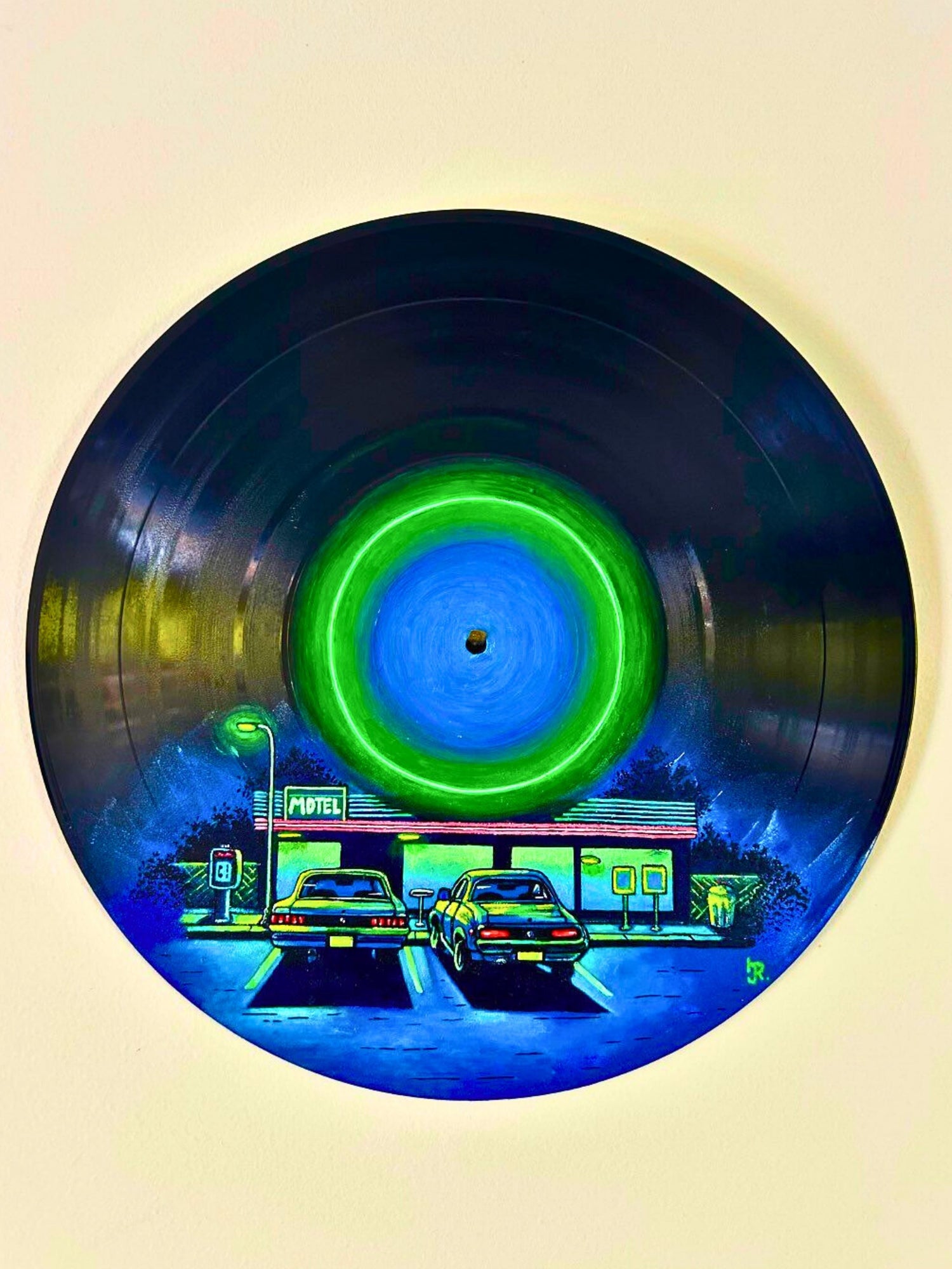 Vinyl Record Paint Party at Paint Cabin Toronto