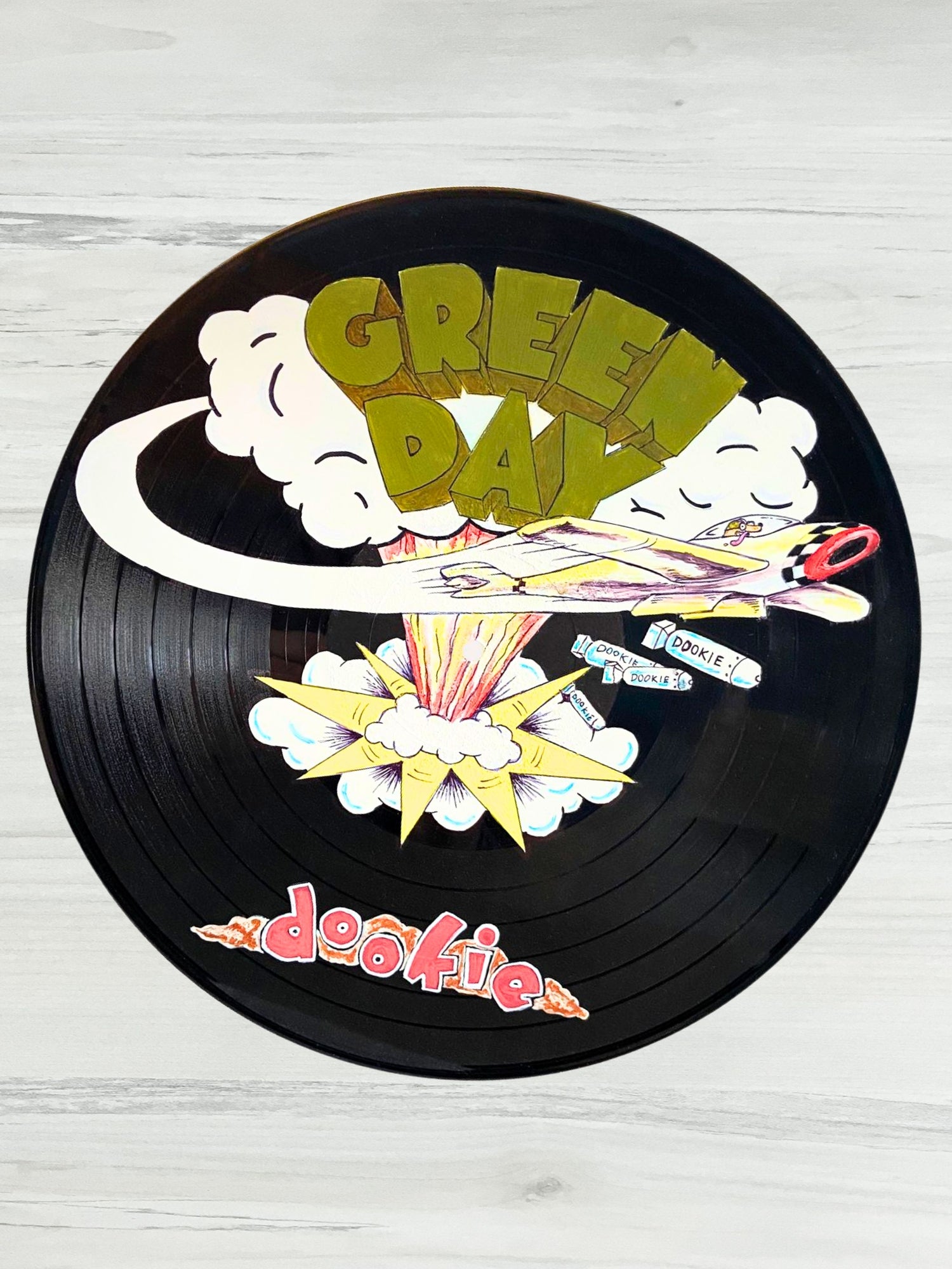 Vinyl Record Paint Party at Paint Cabin Toronto