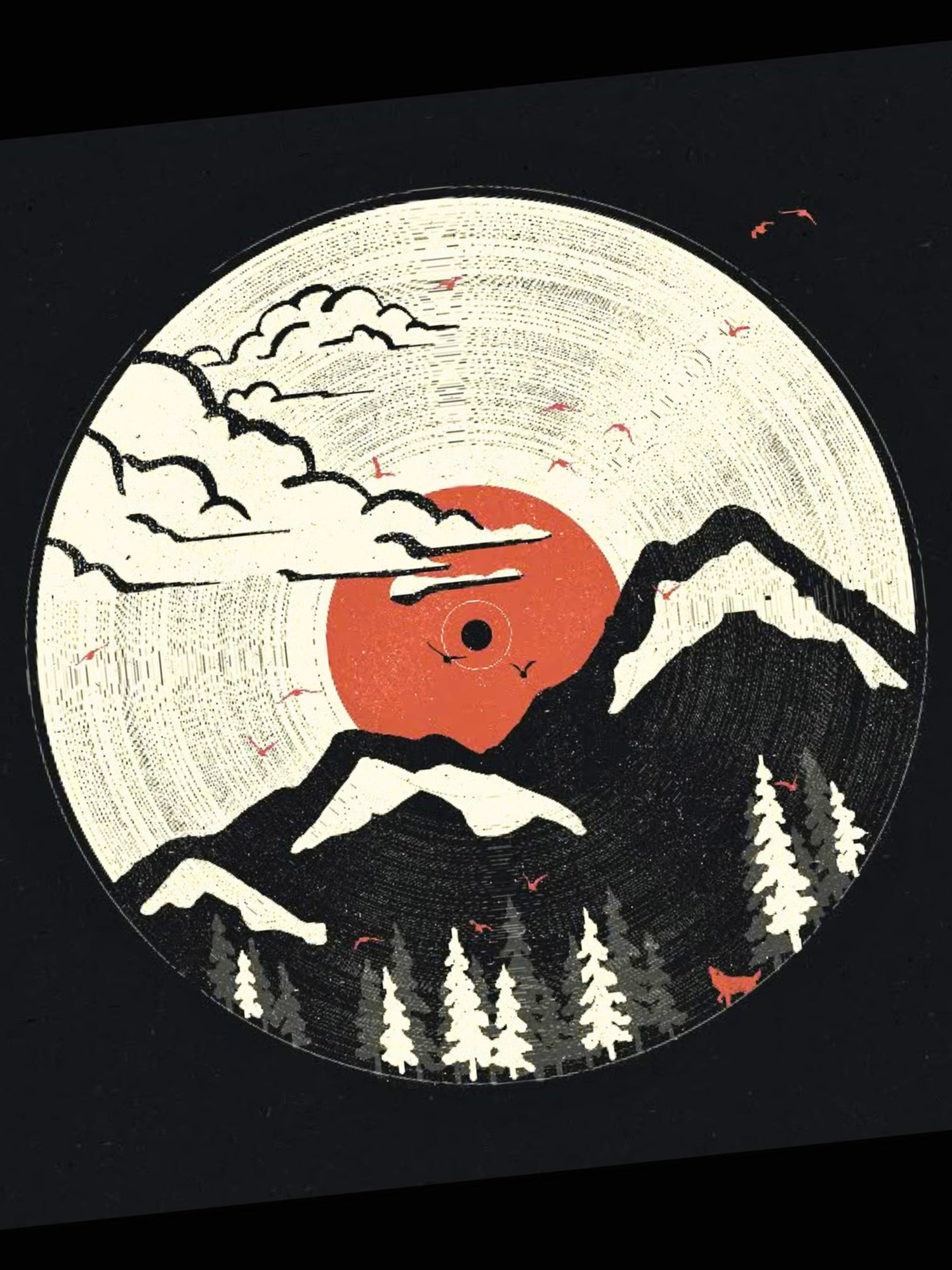 Vinyl Record Paint Party at Paint Cabin Toronto