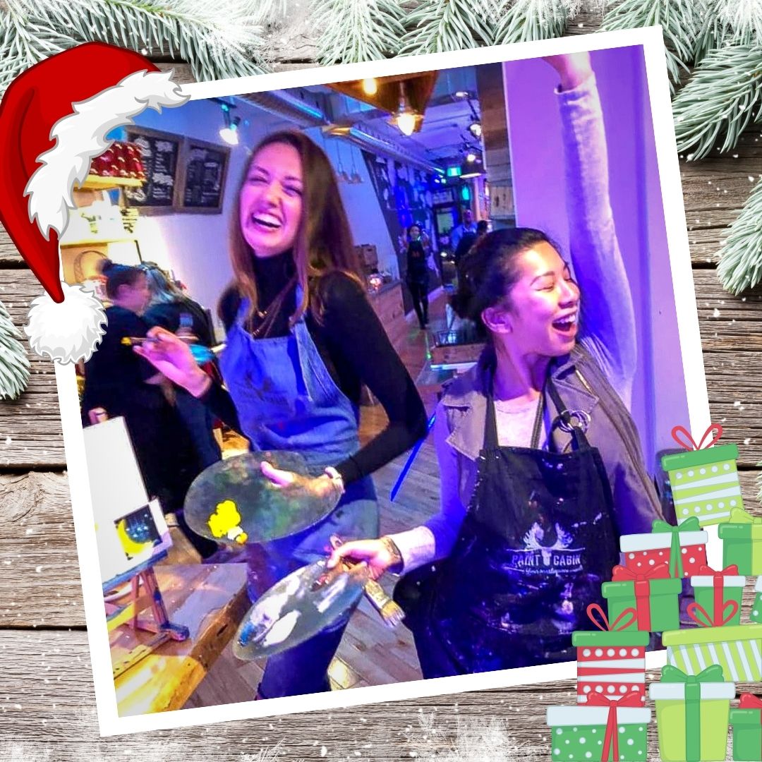 Toronto's Best Christmas and Holiday Parties Paint Cabin