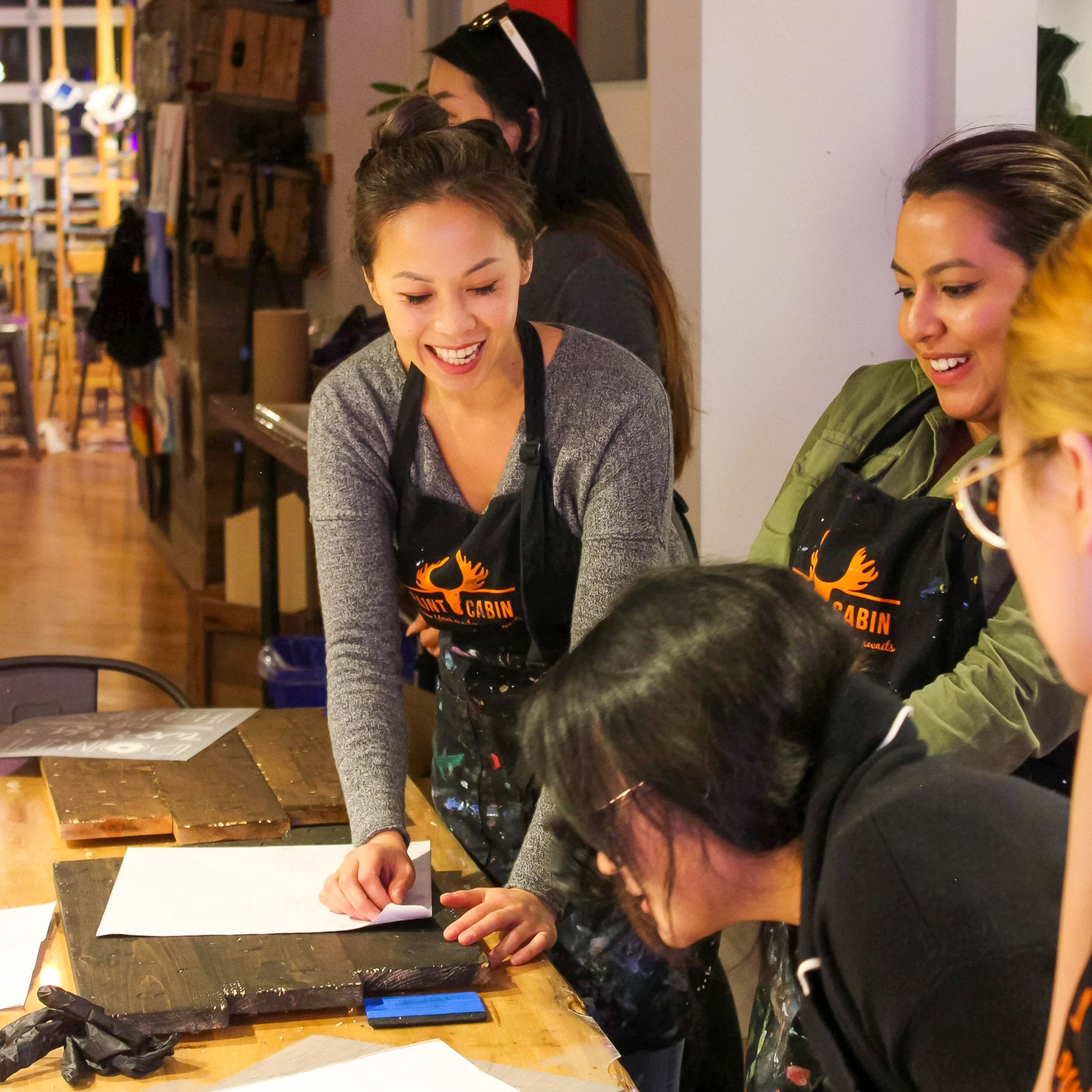 Exciting Private Party Rooms and Paint Parties with Paint Cabin