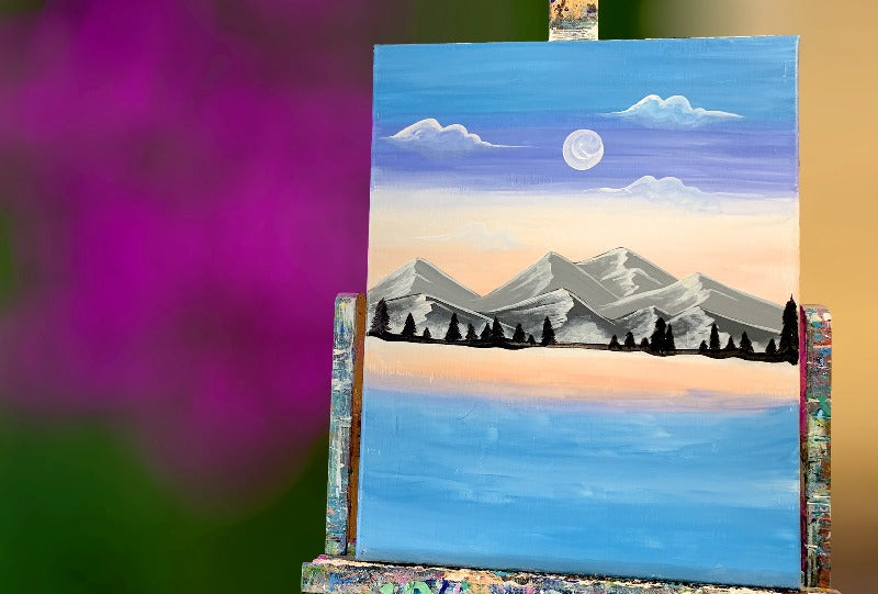 Top Virtual Team Building Events Toronto - Toronto’s Best Virtual Paint Night Party @ Paint Cabin