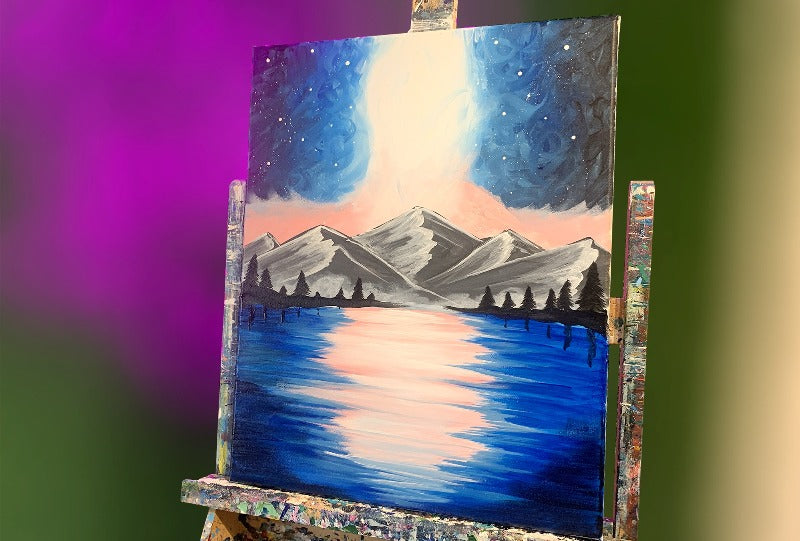 Top Virtual Team Building Events Toronto - Toronto’s Best Virtual Paint Night Party @ Paint Cabin