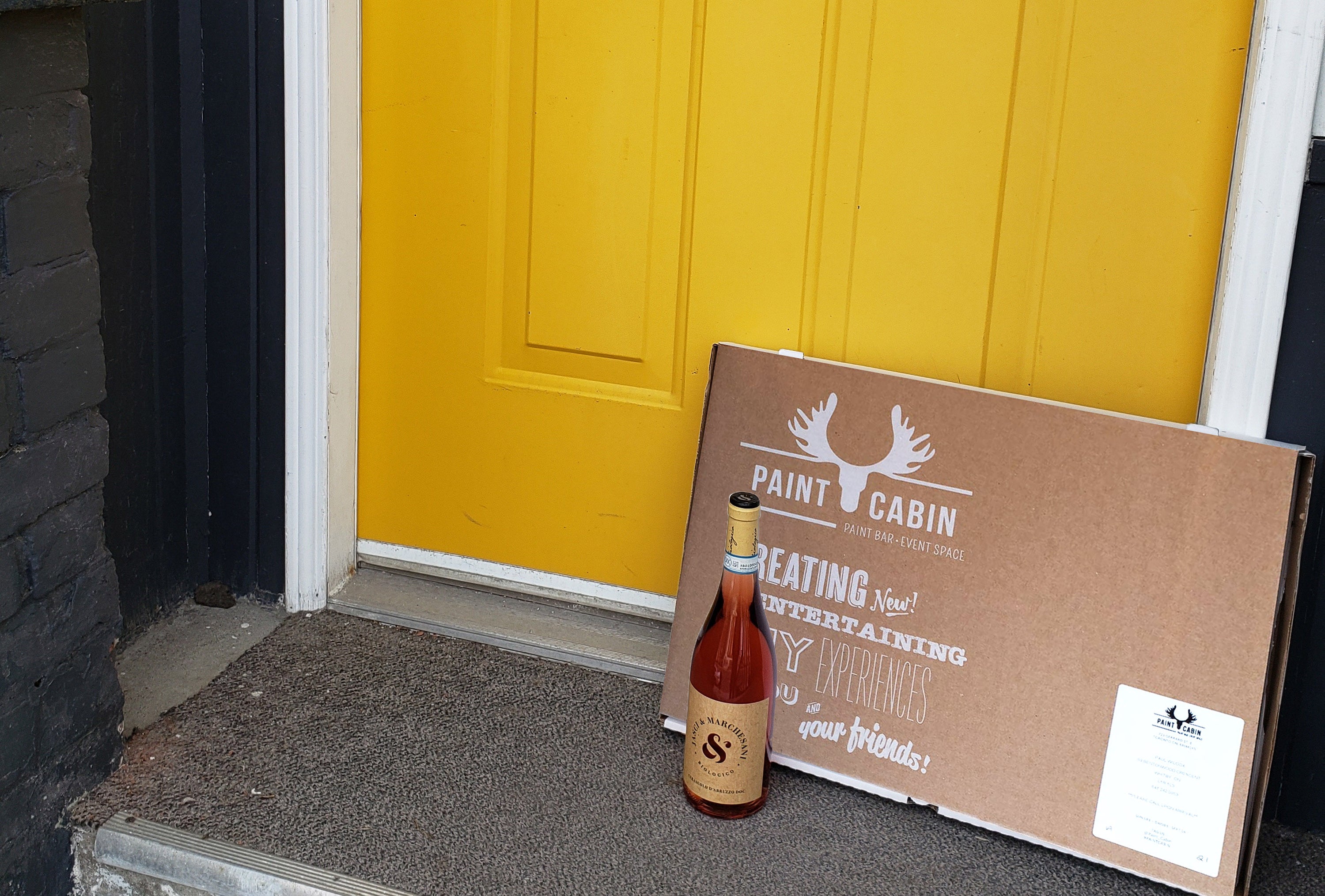 Watercolour Paint n Drink! Paint Cabin