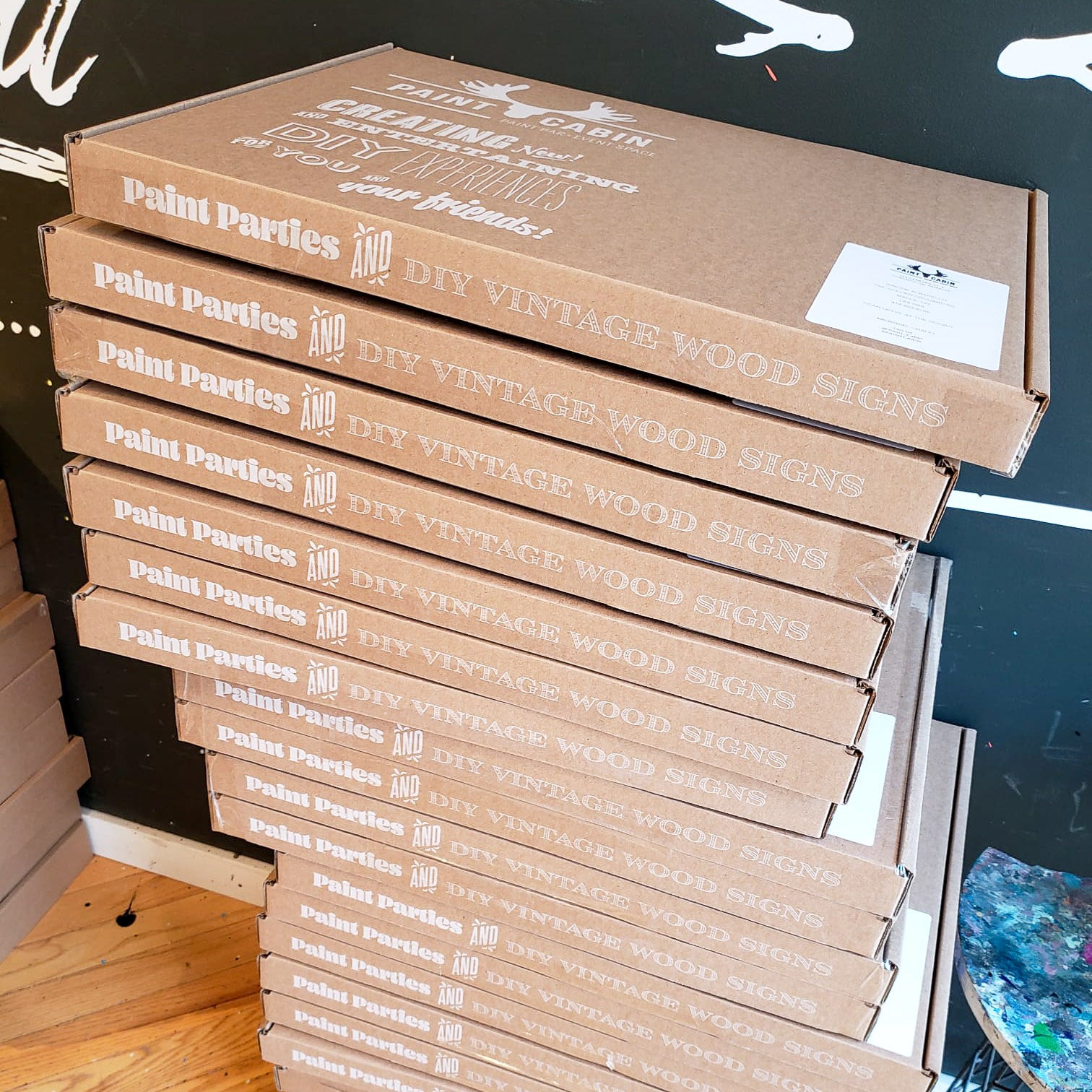 Watercolour Paint n Drink! Paint Cabin