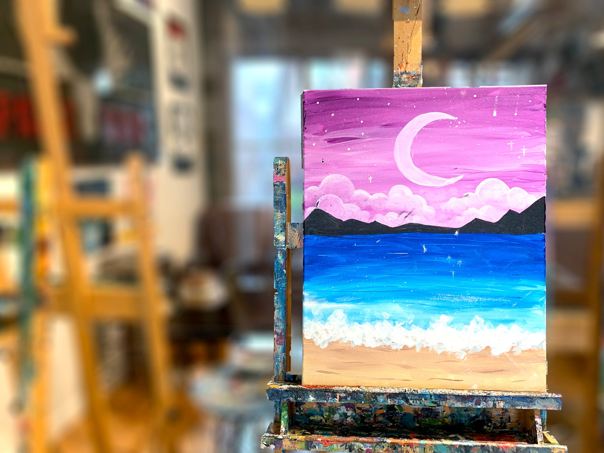 Blondies Pizza AddOn! Paint Cabin